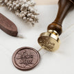 Siegelstempel personalisiert mit Vornamen, Design 
