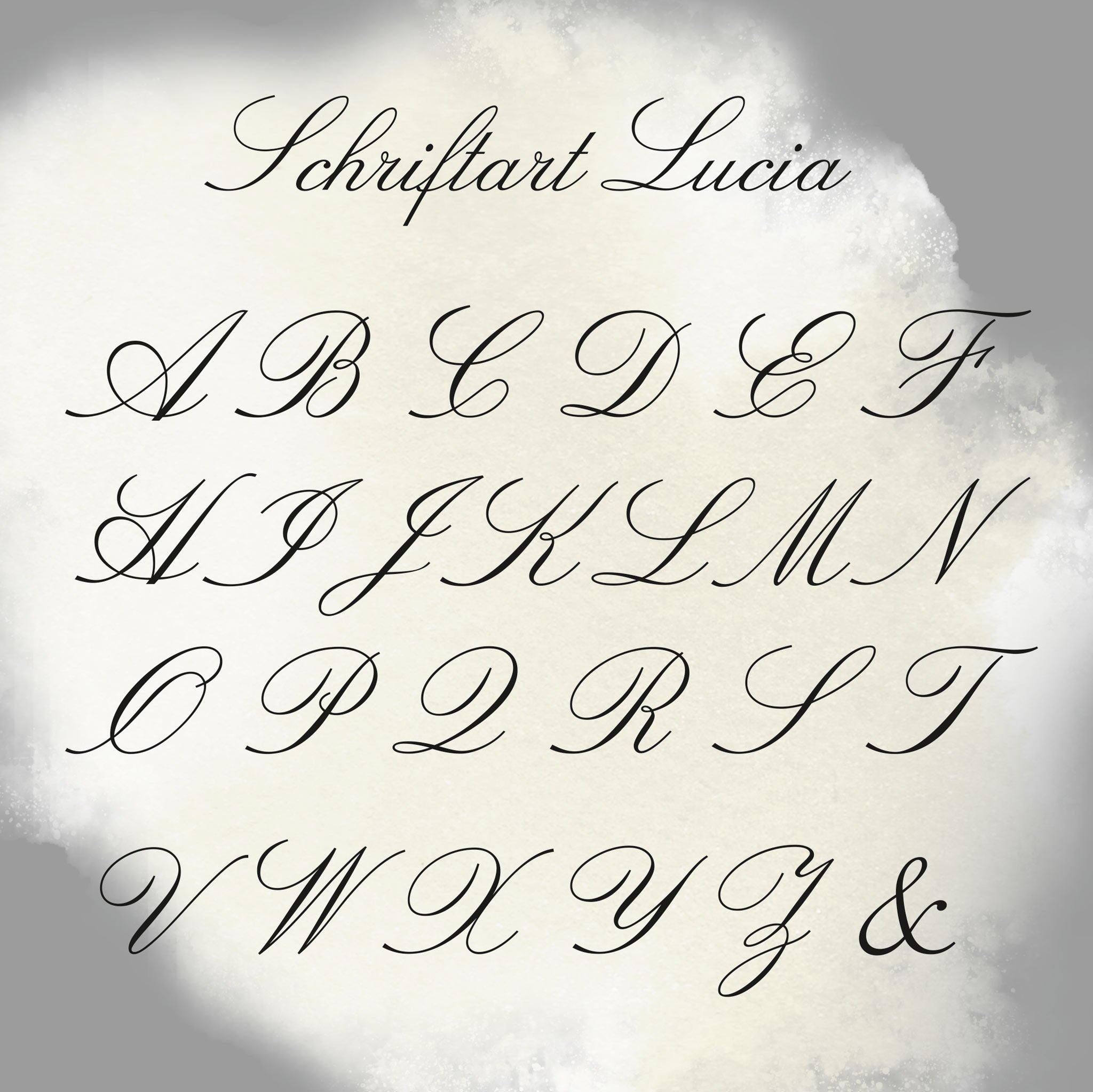 Exclusiver Siegelstempel zur Hochzeit mit Initialen im Design Hanna - Siegelstempel personalisiert