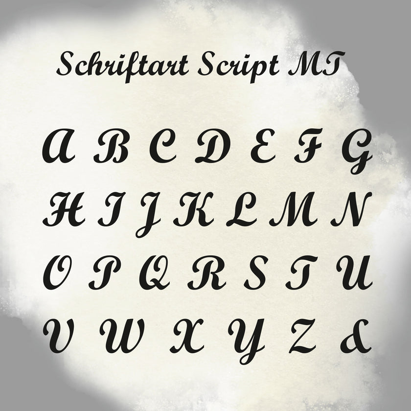Wachssiegel Design Zierranke mit Initialen selbstklebend - Siegelstempel personalisiert