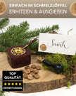 gravurART Siegelwachs Tabs - flexibel - zum Schmelzen im Schmelzlöffel - Weiß-Perl. - Siegelstempel personalisiert