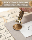 Siegelwachs für Wachspistole in Kirschrot, 7mm Durchmesser, 6er Pack - Siegelstempel personalisiert