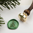 Siegelstempel mit Motiv Christmas Tree - Siegelstempel personalisiert